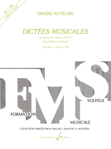Dictées musicales. Volume 1 Visuell